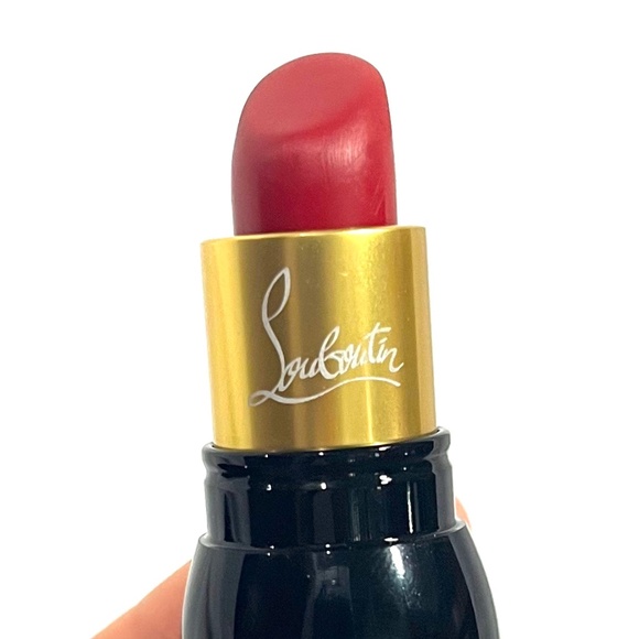 Christian Louboutin Iconic 001 Red Silky Satin Lip Colour Lipstick with Box - Picture 3 of 16